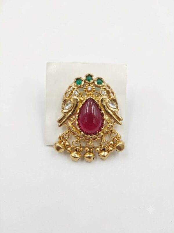 Ruby Peacock Heritage Ring